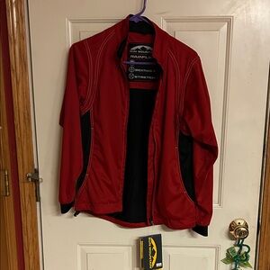 Sun Mountain Women's Red/Black RainJacket